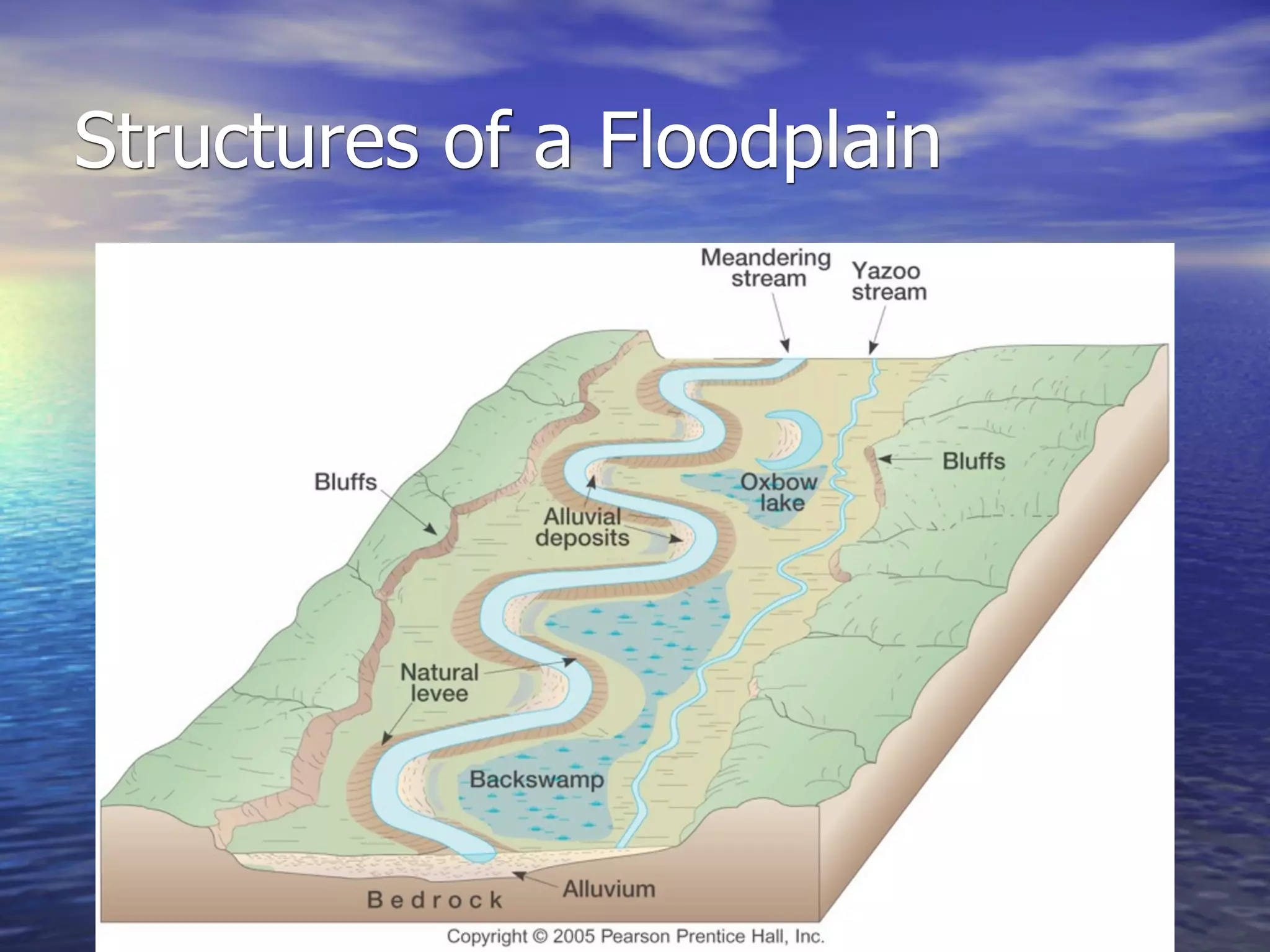 Structures of a Floodplain
 