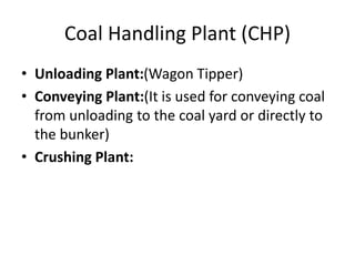 Steam Power Plant and Coal Handling plant | PPTX