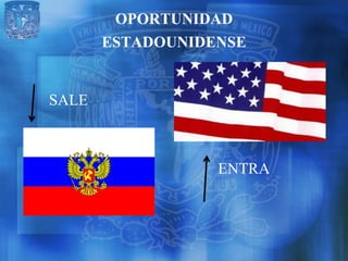 OPORTUNIDAD
       ESTADOUNIDENSE

SALE


                  ENTRA
 