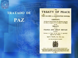 TRATADO DE
  PAZ
 