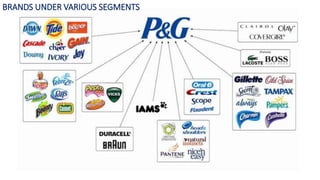 BRANDS UNDER VARIOUS SEGMENTS
 