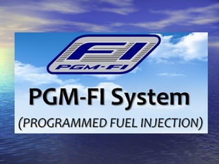 PGM FI (Programmed Fuel Injection)