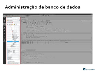 Administração de banco de dados
 