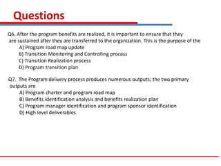 PgMP 02 - Program Performance Domainv1 | PDF