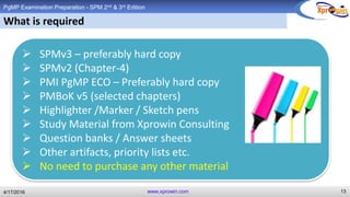 PgMP journey strategy guide | PDF