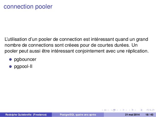 La base de données fatale psql pgbouncer n'existe pas Impossible de désinstaller