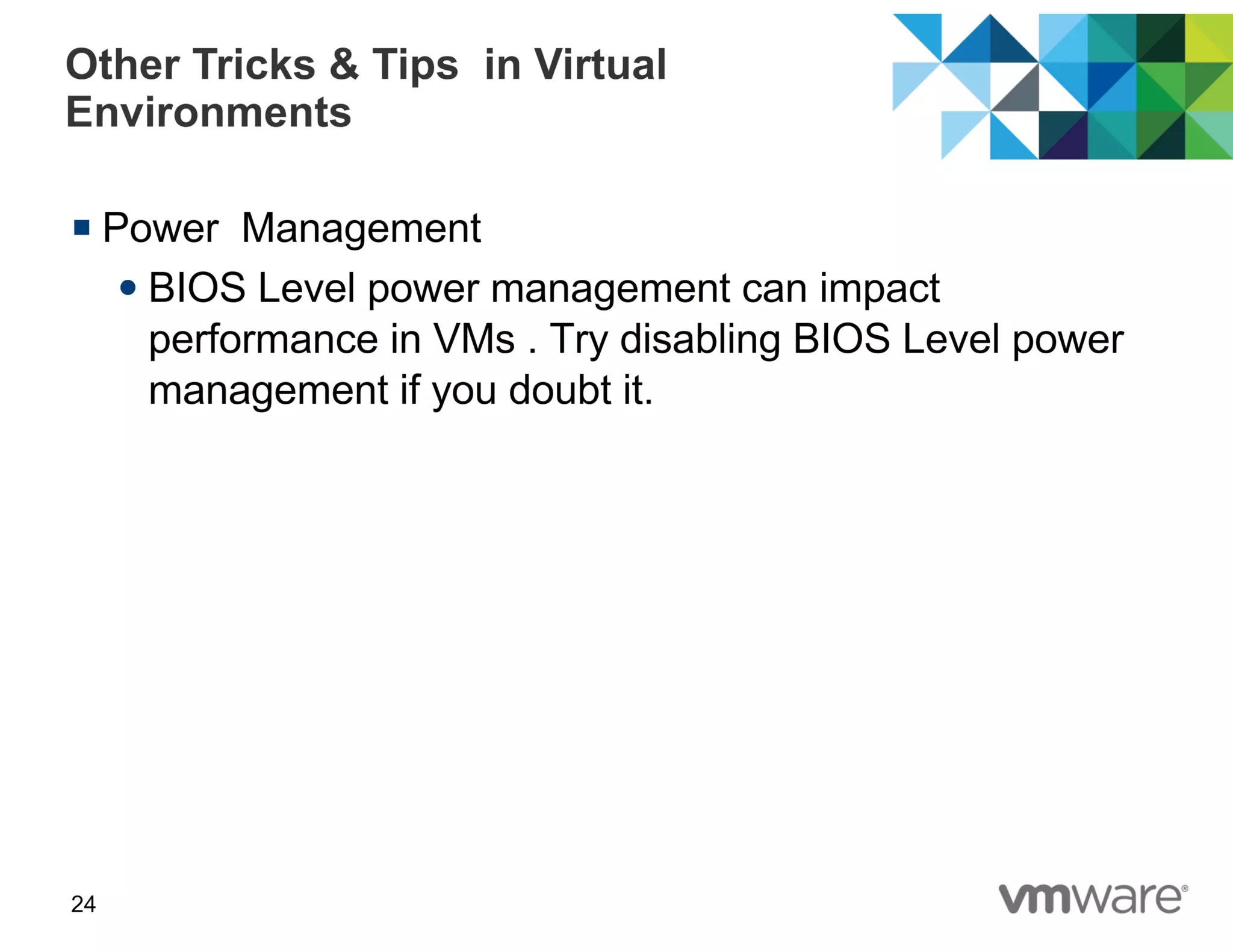 Best Practices of running PostgreSQL in Virtual Environments