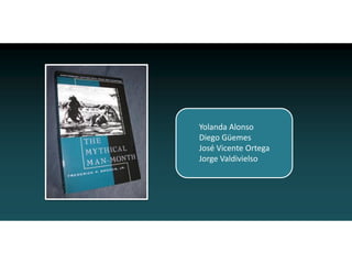 Yolanda Alonso
Diego Güemes
José Vicente Ortega
Jorge Valdivielso
 