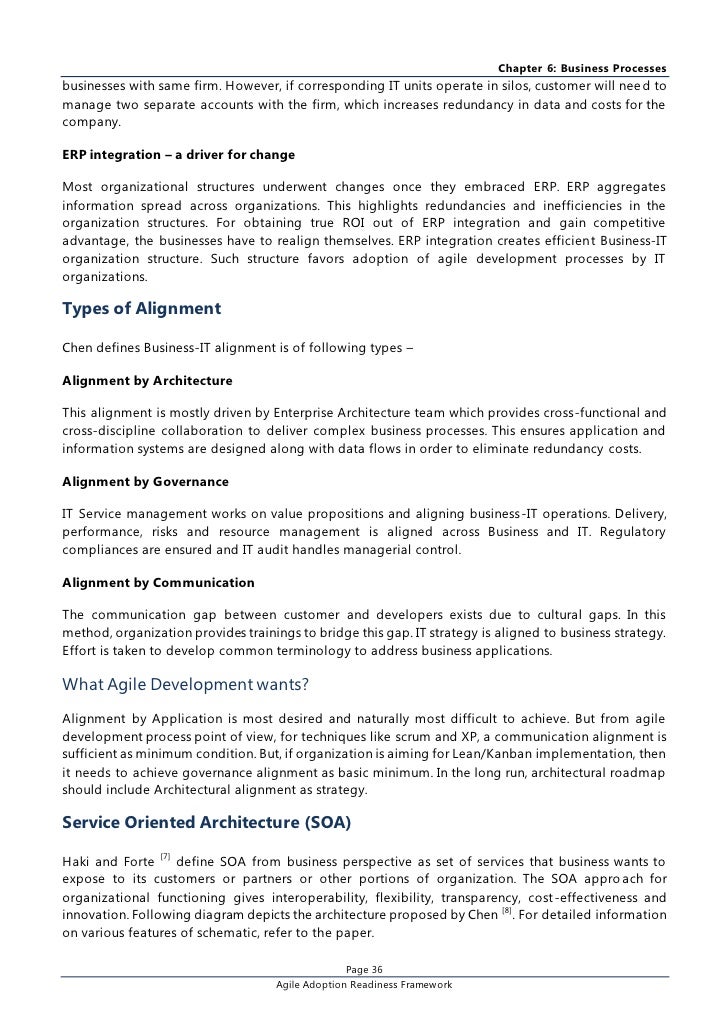 agile adoption framework