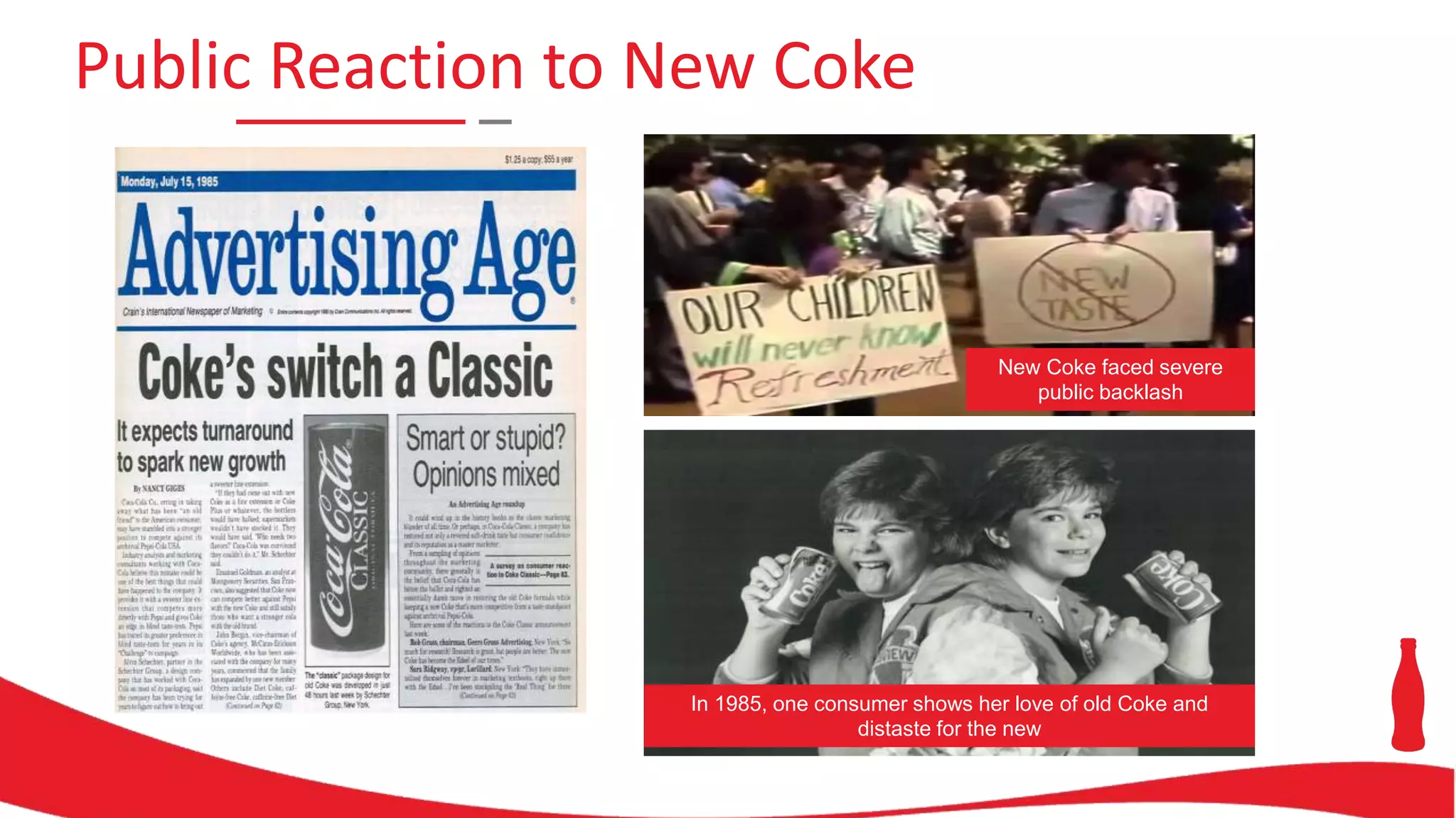Coca Cola S Biggest Marketing Blunder Ppt