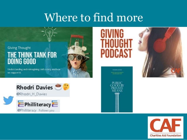 Principles Of Philanthropy Policymaking Lecture 2019 Rhodri Davies