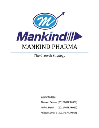Pgprak12 group12 mankind pharma | PDF