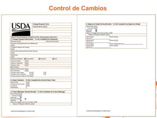 Control de Cambios
 
