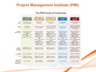 Project Management Institute (PMI)
 