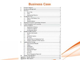 Business Case
 