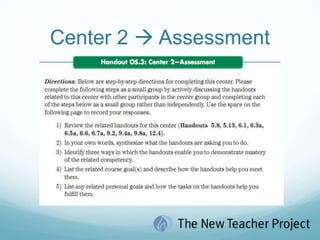 Center 2 Assessment