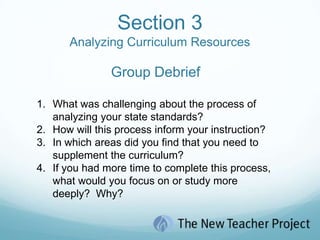 Session ObjectivesIDENTIFY the various components of the secondary science content domain.
