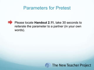 IDENTIFY the importance of fundamental science content and vocabulary. (Kevin)