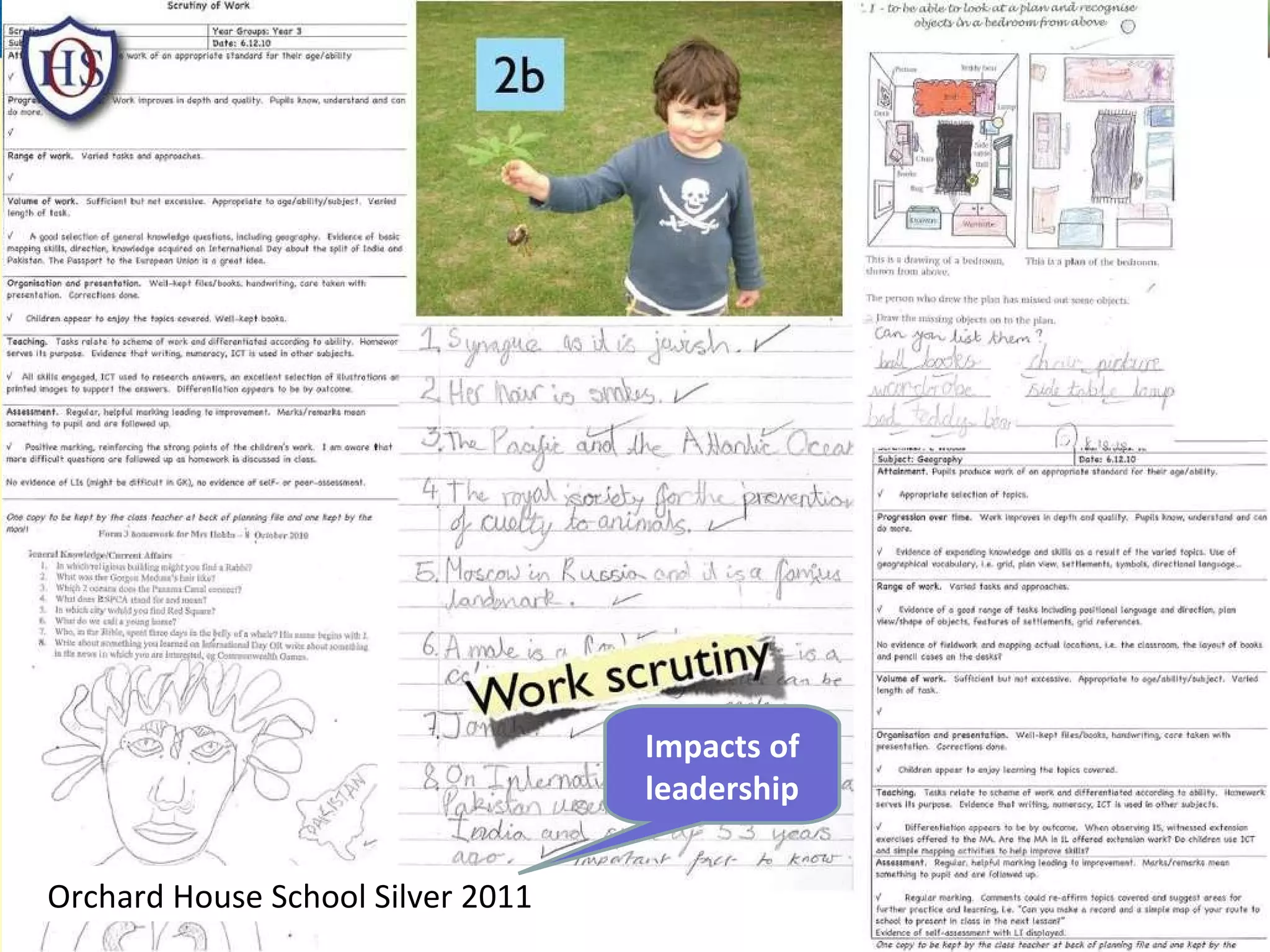 Orchard House School Silver 2011 Impacts of leadership 