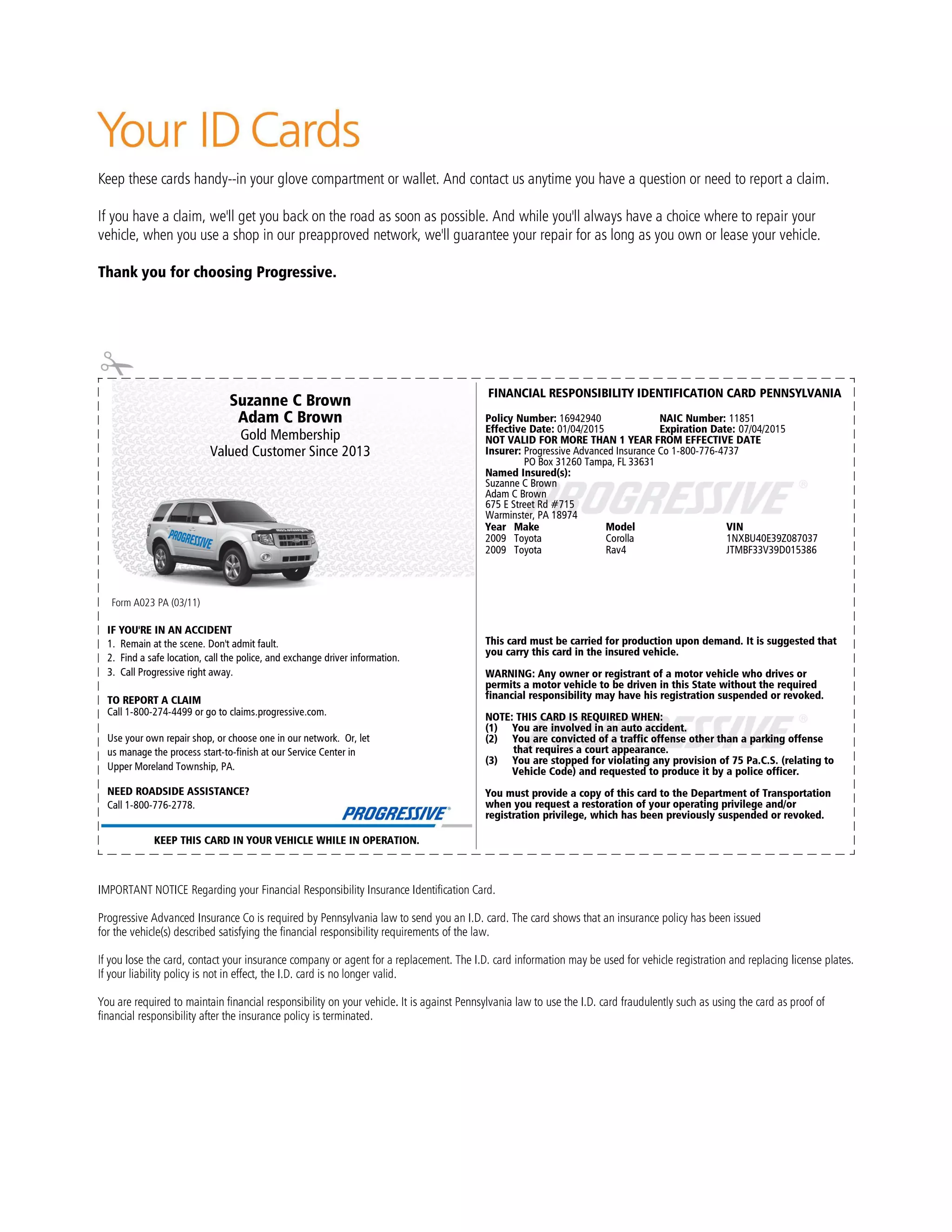 Prog Advanced Insurance Premium - 9wjrwka