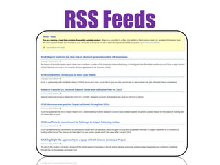 RSS Feeds
 