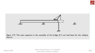 22 March 2023
Ponti e Grandi Strutture - A.A. 2022/23
Lezione #03: piastre per impalcati
275
 