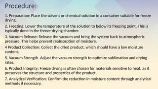 Drying of solvent and chemical in lab .pptx
