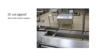 Or use pgpool
Able to make requests navigation
 