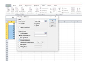 PG STAT 531 Lecture 2 Descriptive statistics
