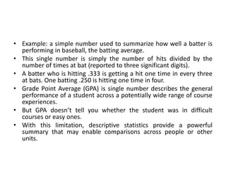 PG STAT 531 Lecture 2 Descriptive statistics