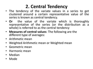 PG STAT 531 Lecture 2 Descriptive statistics