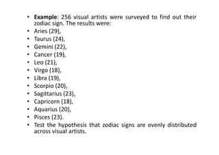 P G STAT 531 Lecture 8 Chi square test