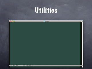 Utilities
 