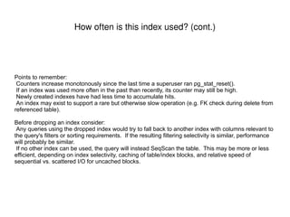 Accumulated state: contents of caches (Pg, kernel, controller), physical file fragmentation on disk, optimizer statistics (specific to cluster; not portable via pg_dump) 