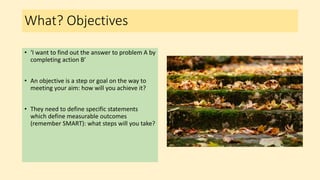 Pg writing aims and proposal | PPTX