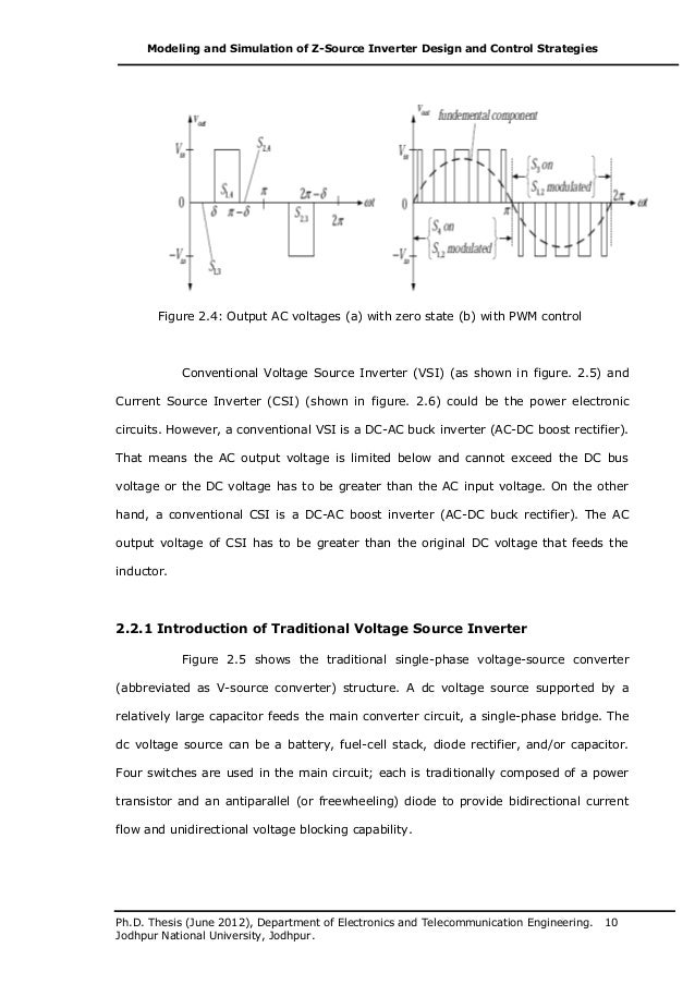 voltage source inverter thesis 4a : single phase vsi with square wave pwm theory procedure self evaluation simulator reference inverter in power-electronics refers to a class of power conversion circuits that. voltage source inverter thesis 4a : single phase vsi with square wave pwm theory procedure self evaluation simulator reference inverter in power-electronics refers to a class of power conversion circuits that.