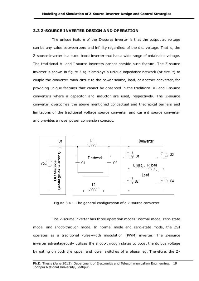 Z SOURCE INVERTER THESIS DOWNLOAD Z SOURCE INVERTER THESIS DOWNLOAD