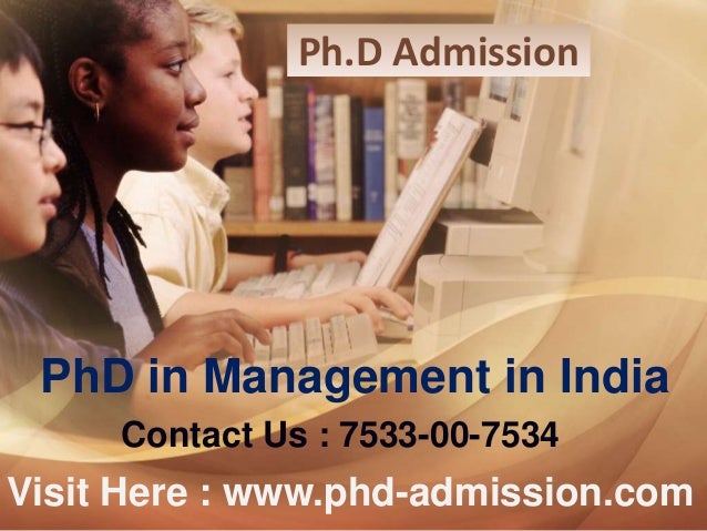 phd in business management in india distance learning