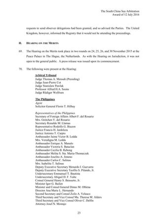 PCA Case No 2013-19 AWARD: In the Matter of the South China Sea ...