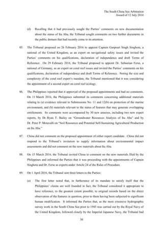 PCA Case No 2013-19 AWARD: In the Matter of the South China Sea ...