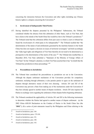 PCA Case No 2013-19 AWARD: In the Matter of the South China Sea ...