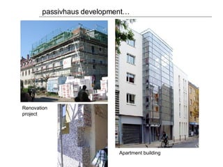 passivhaus development… Renovation project Apartment building 