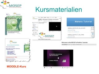 Kursmaterialien  MOODLE-Kurs 