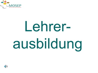 Lehrer-ausbildung 