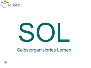 SOL Selbstorganisiertes Lernen 