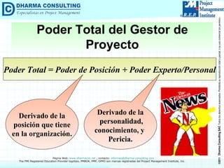 Liderazgo, Poder, Influencia y Políticas en la Gestión de Proyectos ...