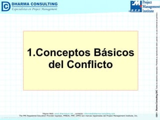 1. Conceptos Básicos del Conflicto 