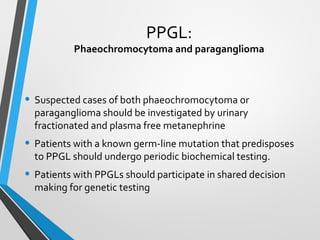Phaeochromocytoma a case Slide 31