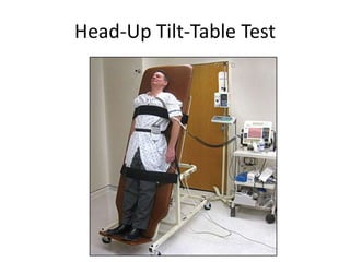 Head-Up Tilt-Table Test
 
