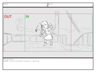 Scene
23
Panel
5
Action Notes
BONNIE turns the wheel trying to catch up
 